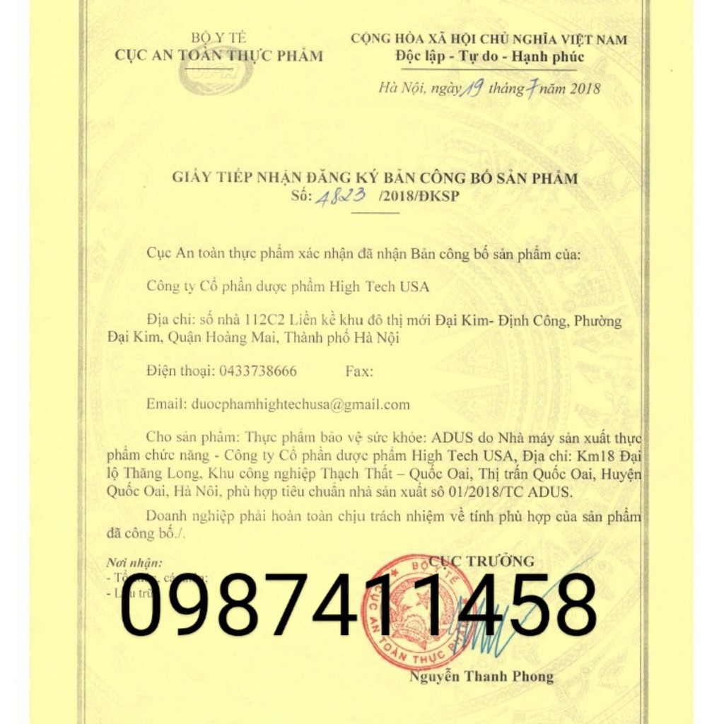 Viên uống hỗ trợ chức năng gan ADUS hộp 60 viên