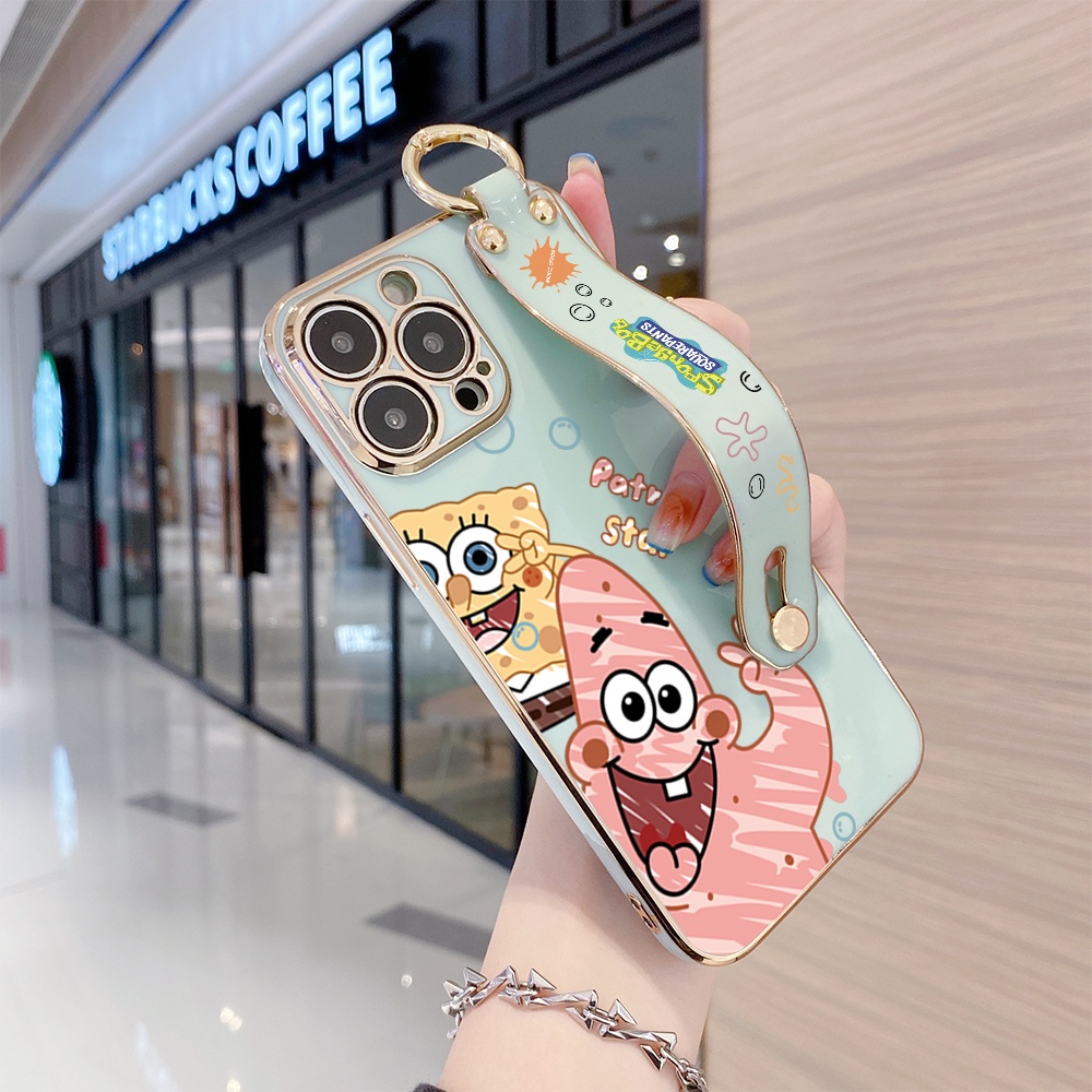 Ốp Điện Thoại Họa Tiết SpongeBob Cho Xiaomi Mi Poco X5 Pro 5G T66