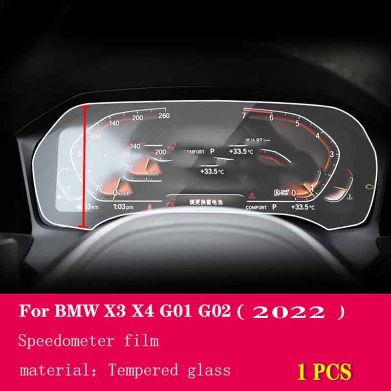 Phim Dán Kính Cường Lực Chống Trầy Cho Bảng Điều Khiển Xe Hơi BMW G01 G02 X3 X4 2022