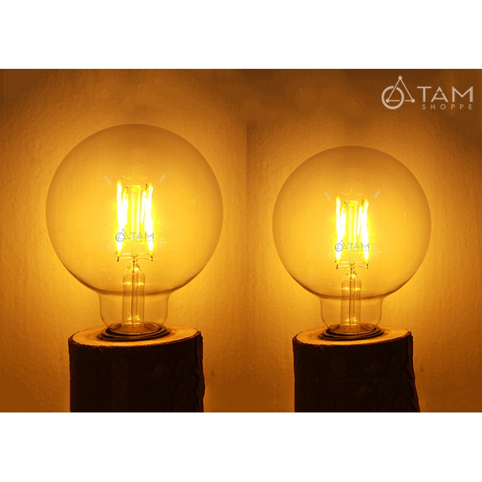 Bóng đèn Edison Led bóng Tròn (G80 - G95) TAN