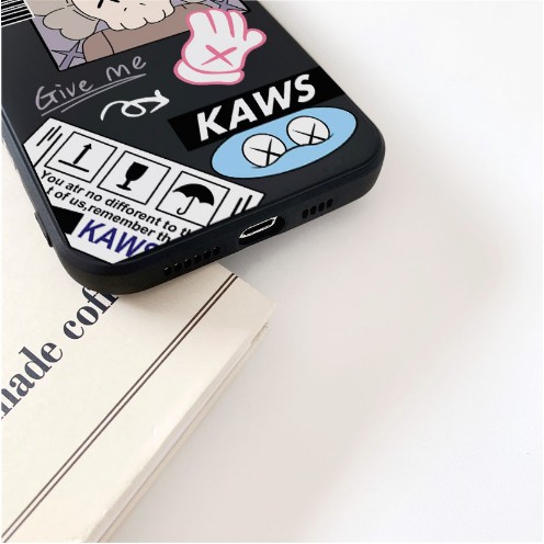 Ốp lưng iphone Kaws nice cạnh vuông 6/6plus/6s/6splus/7/7plus/8/8plus/x/xr/xs/11/12/pro/max/plus/promax - Jerry Shop