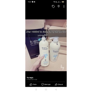 Dầu gội + xả Biotin chai 1000ml