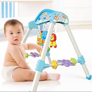 Kệ Chữ A Có Nhạc, Kệ Chữ A Thông Minh Dành Cho Trẻ Sơ Sinh, Đồ Chơi Phát Triển Trí Não, Mắt Và Cơ Tay (Hàng Hãng Antona)