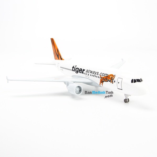 Mô hình máy bay Tiger Air Airbus A320 20cm Everfly