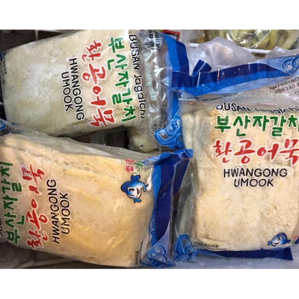 Chả cá Hàn Quốc, túi xanh 450g