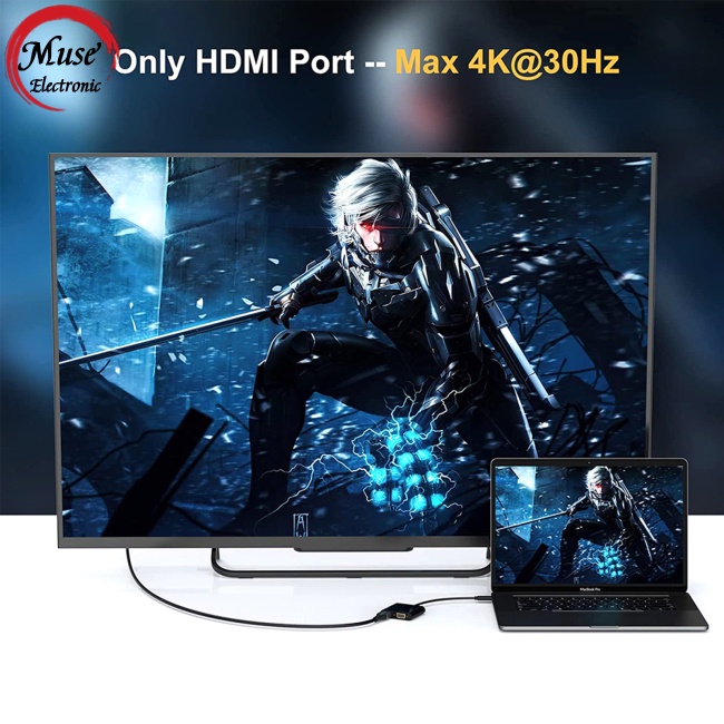 Bộ ChuyểN ĐổI Hub Usb 3.0 Otg LoạI C Sang 4K Hdmi Cho ĐiệN ThoạI / MáY TíNh