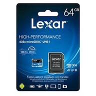 Thẻ Nhớ Lexar Micro SDXC 64GB [Bảo hành 1 Năm]