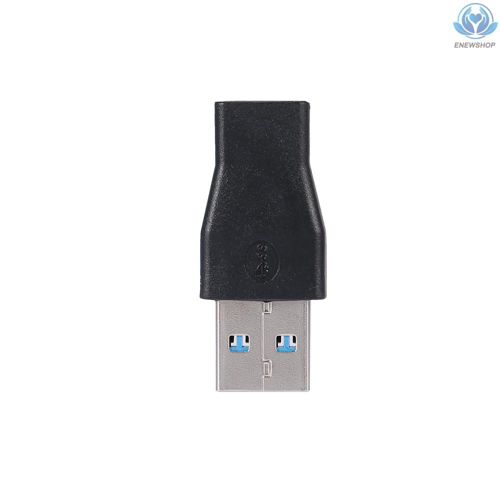 【enew】USB 3.0 Male to Type-C Female Cable Adapter Universal Converter for