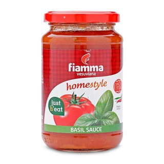 Sốt mì ý lá basil fiamma lọ 350g