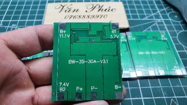 Mạch sạc cân bằng 3S 12.6V 30A