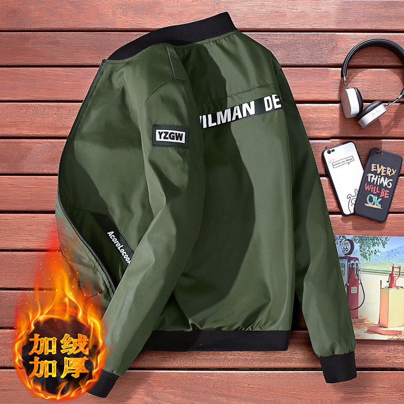 Áo Khoác Cổ Đứng Dáng Ôm Phong Cách Hàn Quốc Thời Trang Cho Nam