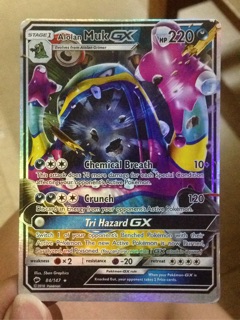 Bài Pokemon! Alolan Muk GX!!!