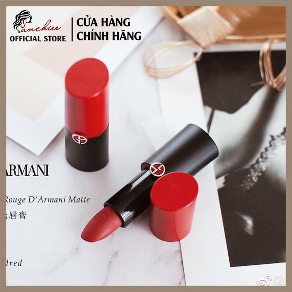 [𝘊𝘩𝘪́𝘯𝘩 𝘏𝘢̃𝘯𝘨] Son môi cao cấp Giorgio Armani Rouge D’armani Matte new 2020