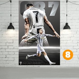 (khổ to 60cm)Decal dán tường Cr7