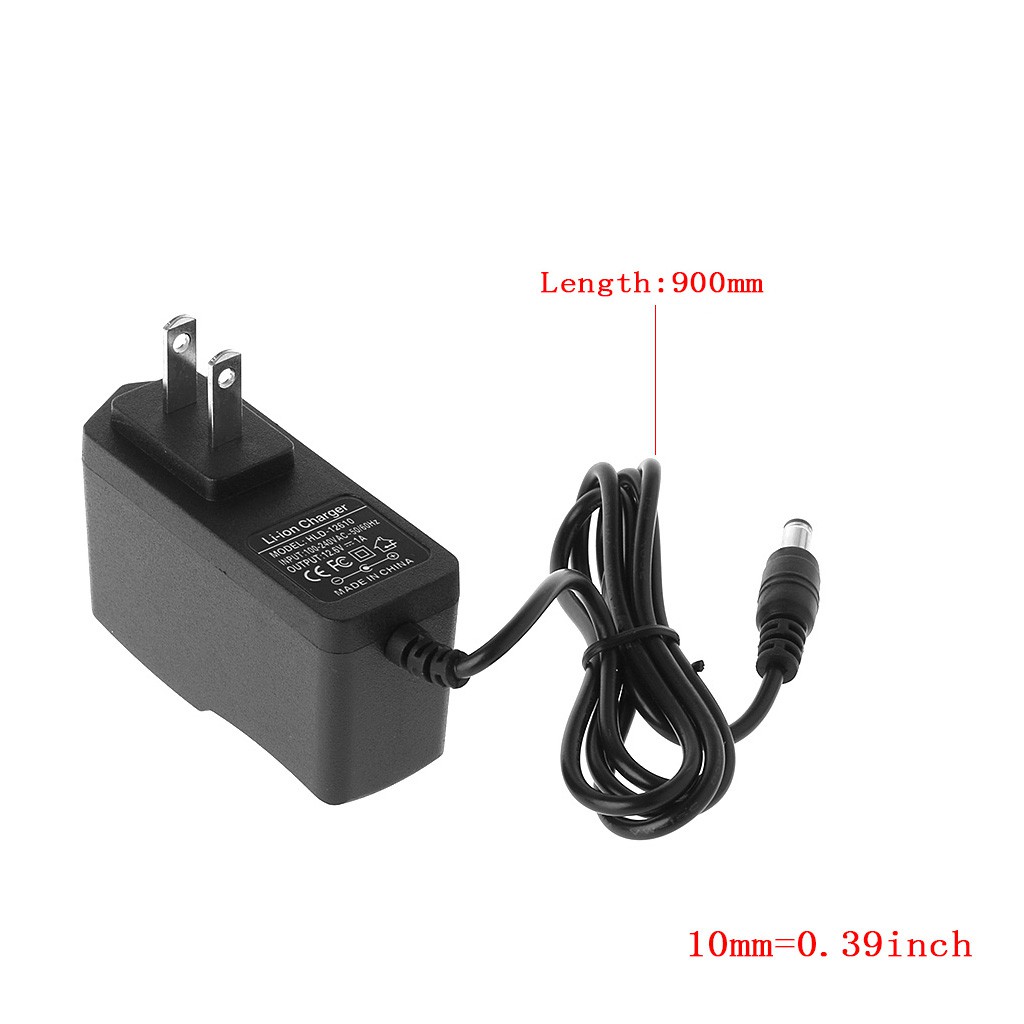 Bộ sạc pin Lithium rox 12.6V 1A 18650 / Polymer 2 pin Lithium