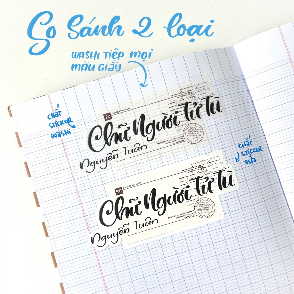 Sticker Tựa Bài Văn Học 8 / Tiêu đề Văn 8 - Sticker Ham Học - Hidari