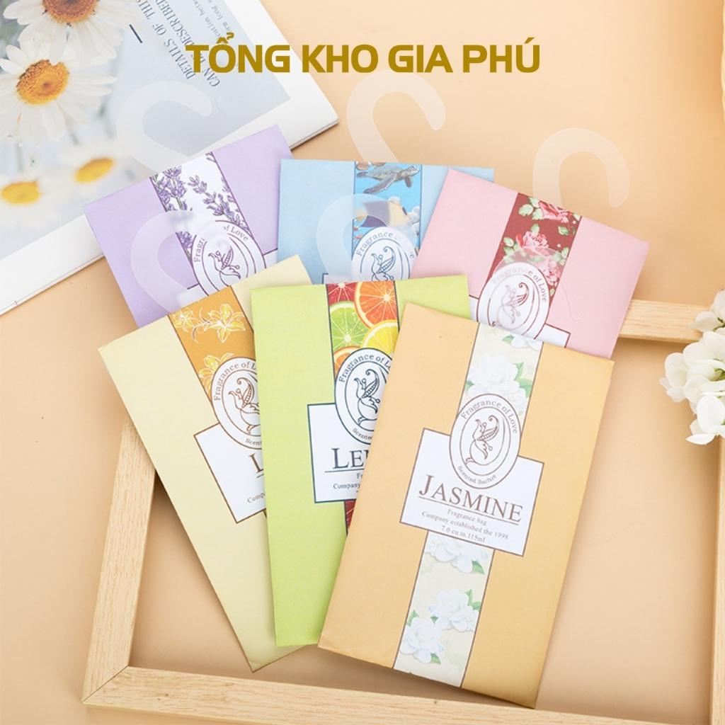 Túi thơm để tủ quần áo , túi thơm treo tủ quần áo mùi hương hoa cỏ thảo mộc tự nhiên