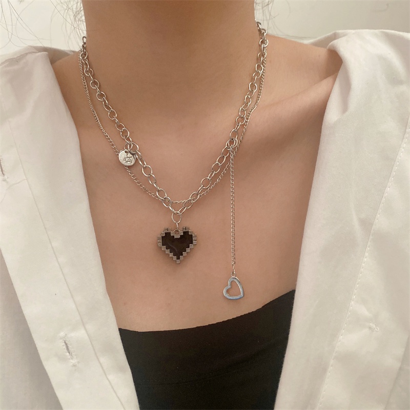 Vòng cổ Mặt Trái Tim Thời Trang Cho Nữ