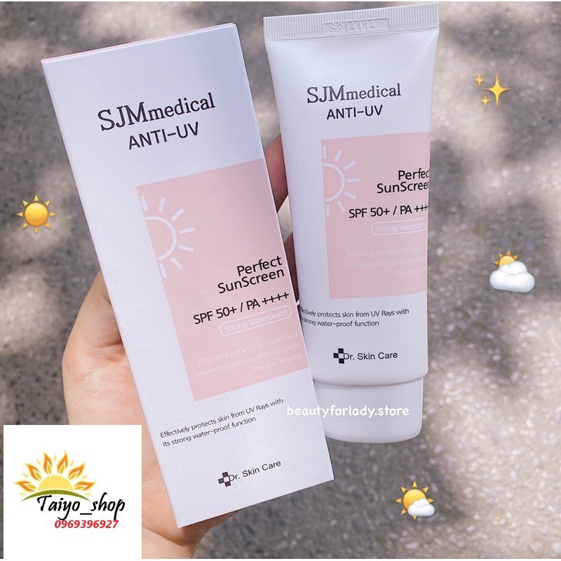 Kem Chống Nắng SJMmedical Anti-UV Perfect Sunscrean SJM Medical 60g