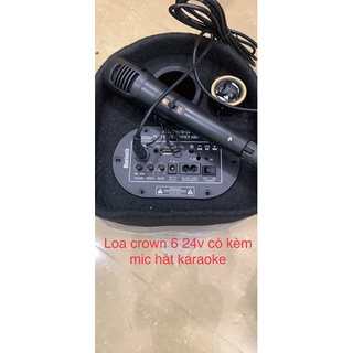 Loa crown 6 đế tròn bluetooth.