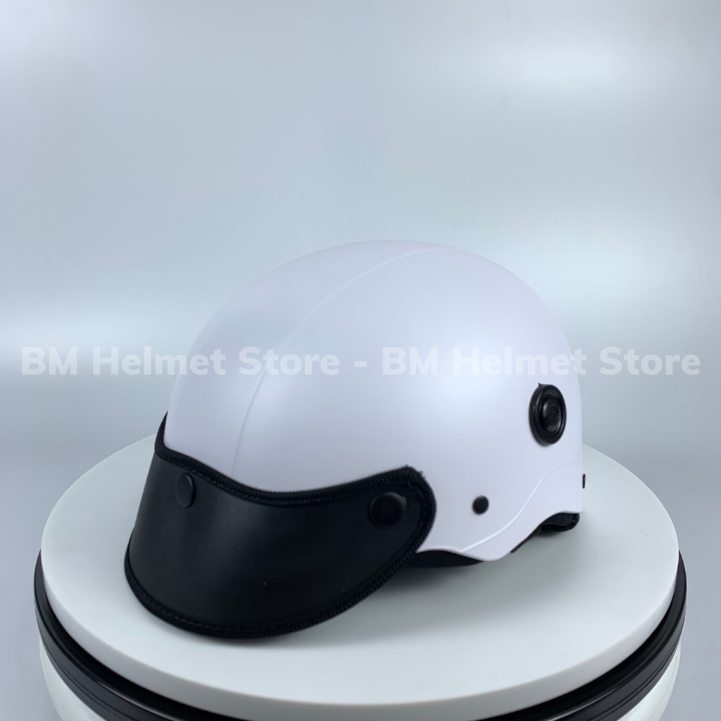 Mũ Bảo Hiểm Nửa Đầu Đủ Màu Có Lỗ Thông Gió - Siêu Rẻ - Nón Thường