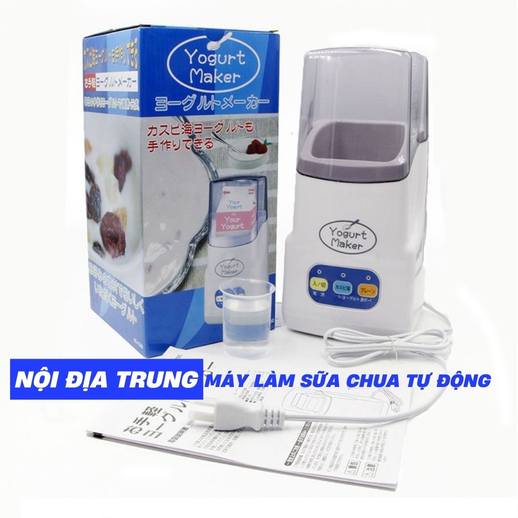 Máy làm sữa chua Yogurt Nhật Bản 3 nút tự động cao cấp