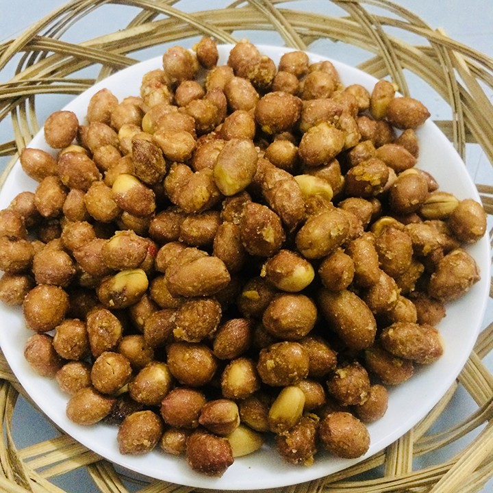 Lạc rang tỏi ớt gói 500G