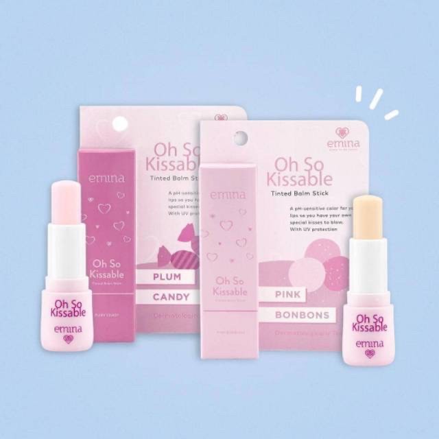 (hàng Mới Về) Son Dưỡng Môi Emina Oh So Kissable | BigBuy360 - bigbuy360.vn