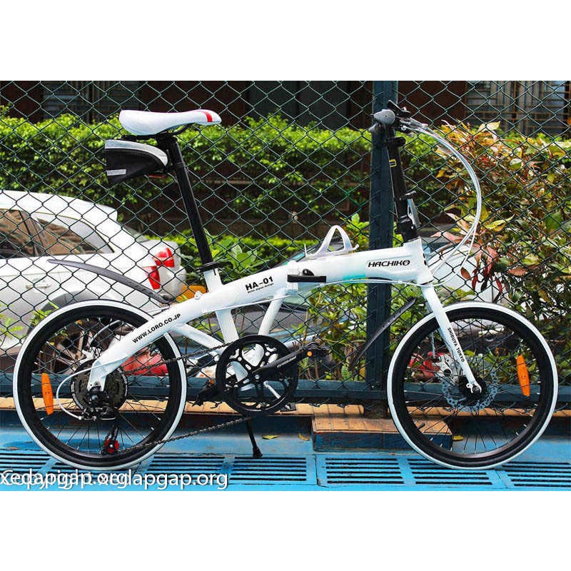 Xe đạp gấp gọn hachiko cho người lớn nhật bản ha01 và ha04 Chính hãng