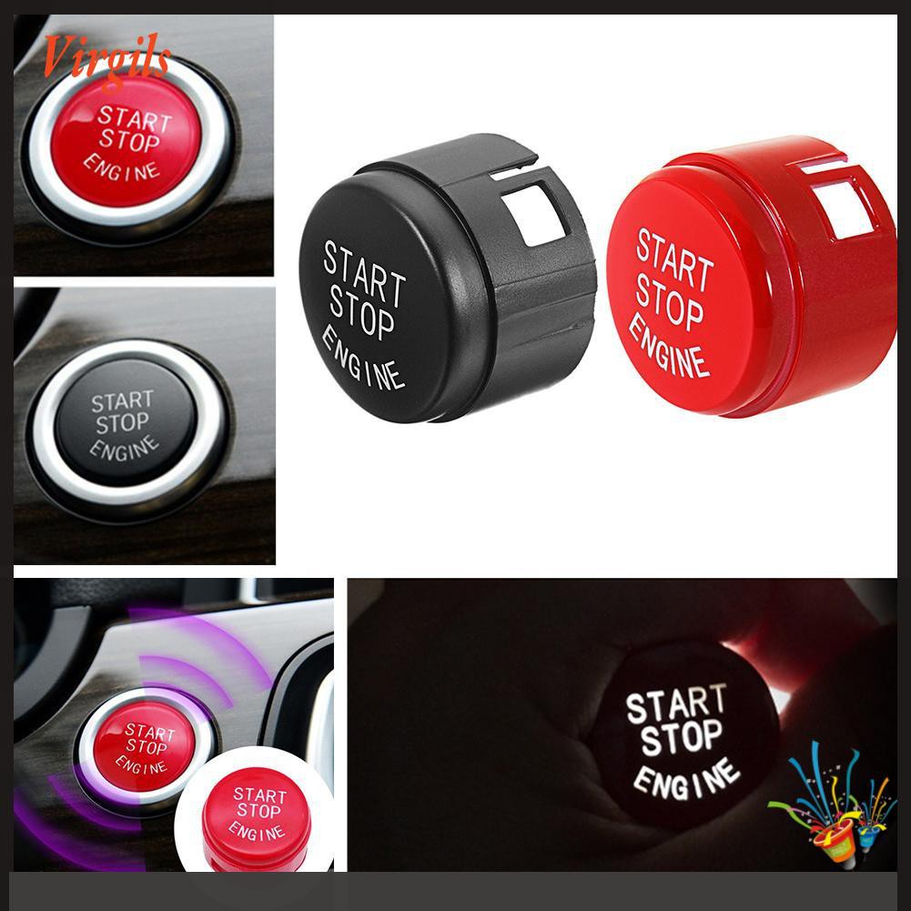 Start Stop Engine Push Button Switch Cover for BMW F01 F02 F10 F11 F12