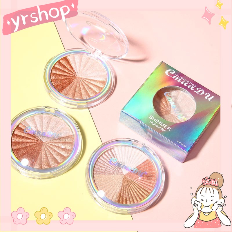 (Hàng Mới Về) Phấn Phủ Dạng Nén Độ Bóng Cao Thương Hiệu Cmaadu | BigBuy360 - bigbuy360.vn