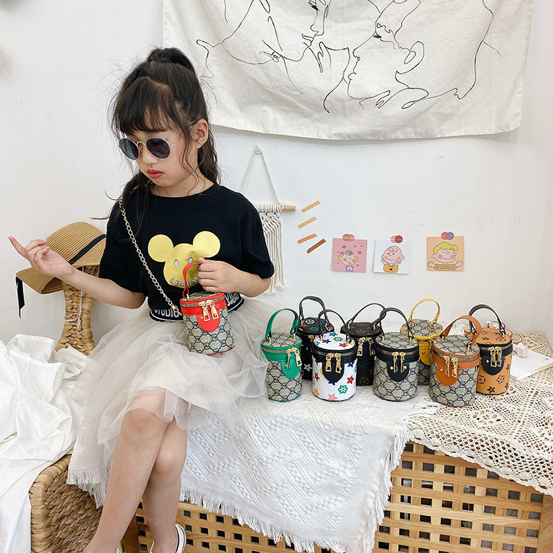 Túi Đeo Chéo In Họa Tiết Dễ Thương Cho Bé Gái