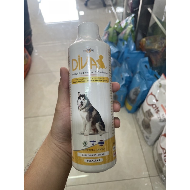 Sữa tắm DIVA Formula 4 – chai 400ml – 260ml