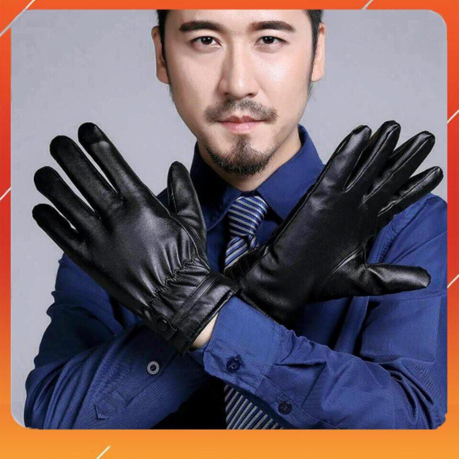 BH 12 Tháng 1 đổi 1 Gang tay da nam cảm ứng