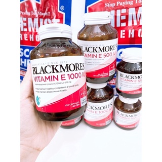 [ HÀNG ÚC] Vitamin E Blackmore 1000iu 100 Viên