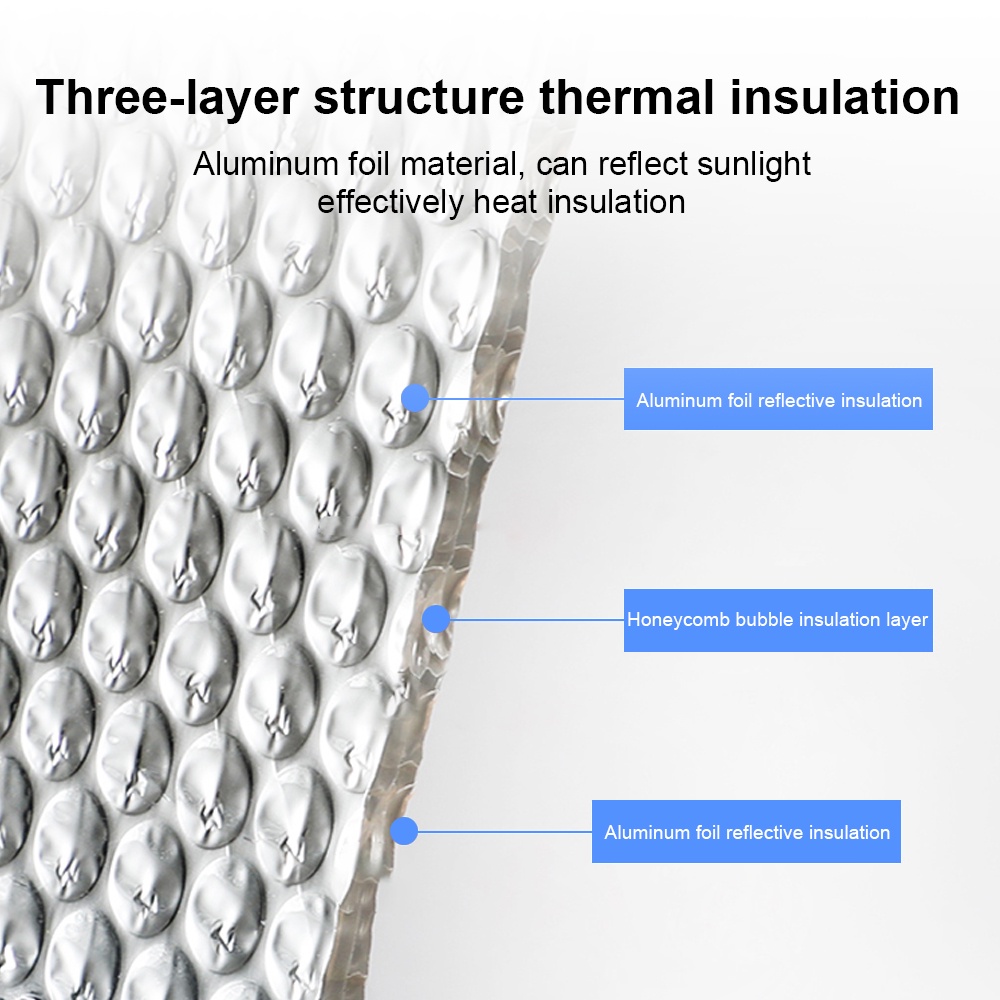 Tấm Che Nắng Phản Quang Gấp Gọn Được Thông Dụng Cho Kính Chắn Gió Xe Hơi