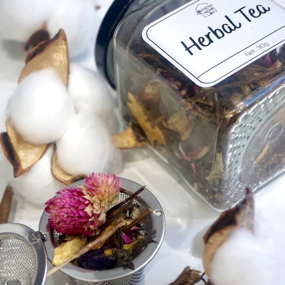 Trà thảo mộc dưỡng da Herbal Tea Fresh Home Lab