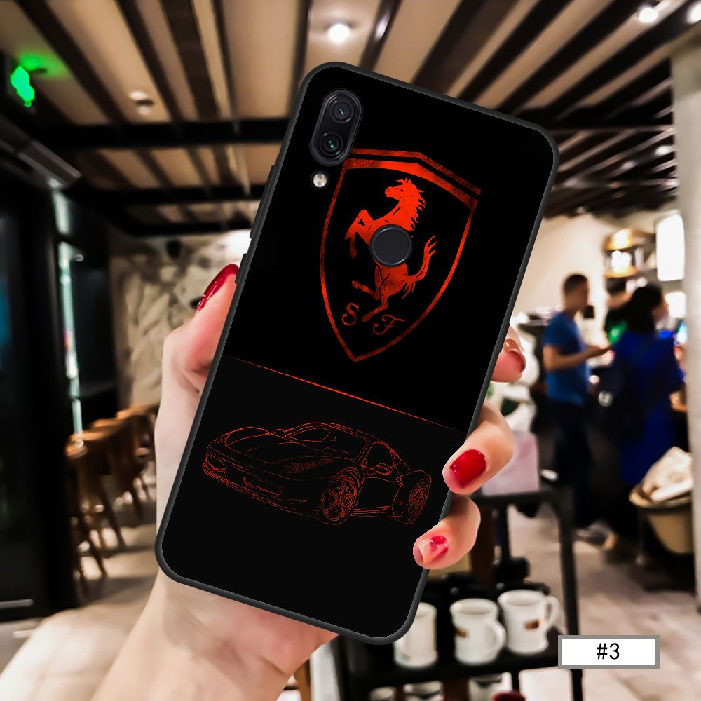 For Huawei Y7A 2020 Y8P Y7P Y6P Y5P 2020 Y6pro Y9 2019 Y9Prime 2019  Supercar  Casing soft case Ferrari, Lamborghini and Porsche mobile phone shell