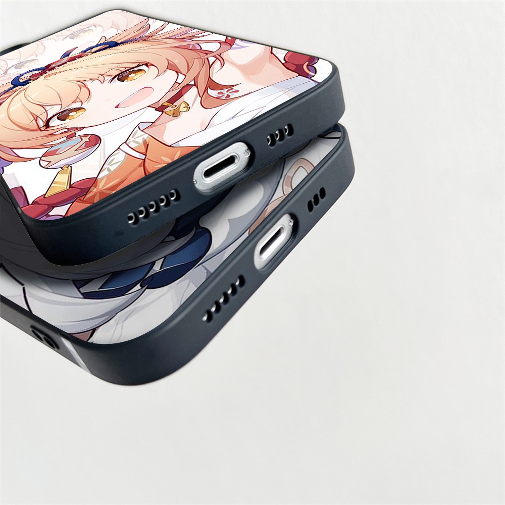Hàng Sẵn Sàng‍/ / Ốp Điện Thoại Mềm Chống Rơi Chống Sốc Bảo Vệ Camera Cho iPhone 11 13 pro max 12 pro max 12Mini genshin derivative