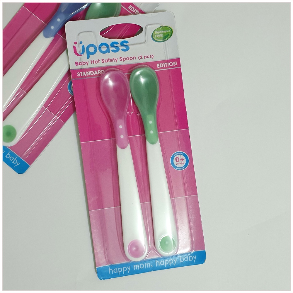 Thìa ăn dăm báo nóng UPASS tiện lợi đảm bảo an toán cho bé
