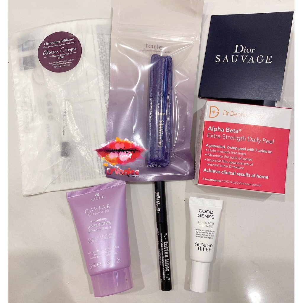 Set Tổng Hợp Các Sample Sephora Tiny Treats Sample Bag