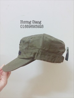 Mũ thời trang lính xanh