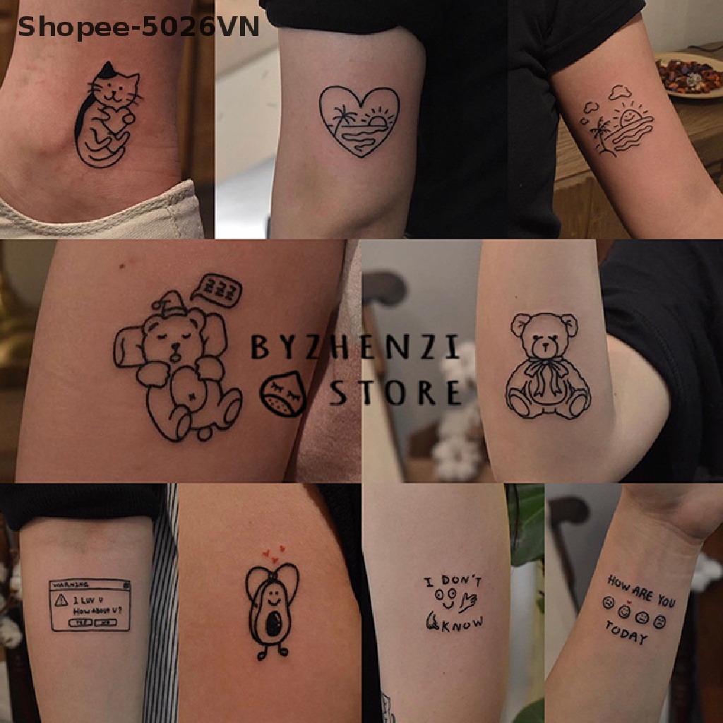 Set 45 Tấm Hình Xăm Chữ Tiếng Anh Đơn Giản Dễ Thương Cho Nam Và Nữ