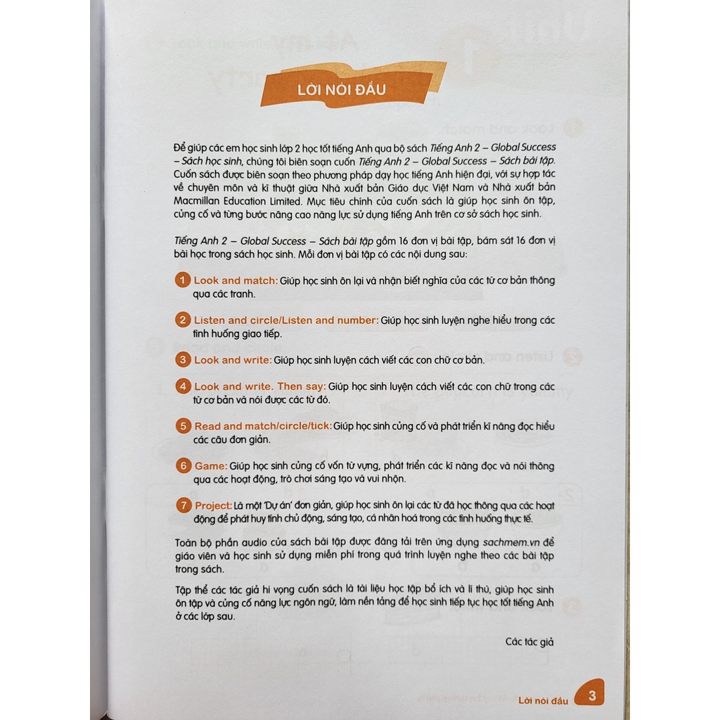 Sách bài tập Tiếng Anh 2 - Global Success - NXB Giáo dục