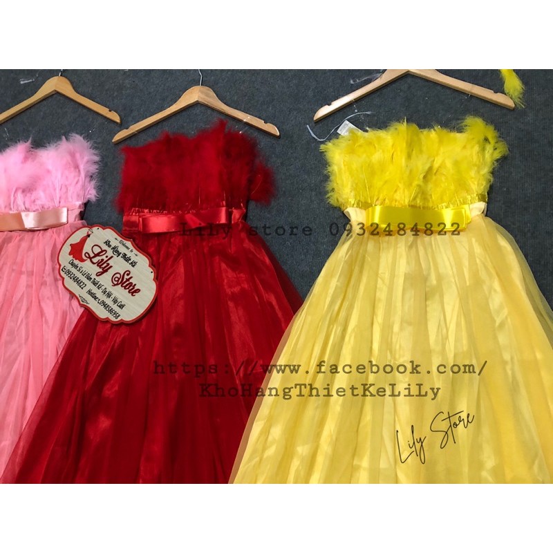 ĐẦM CÚP ĐÍNH LÔNG TÙNG NHÚNG ( ảnh và video thật 1000%)