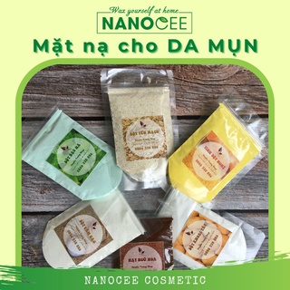 Bột Mặt Nạ Cho Da Mụn: Khổ Qua, Lá Neem, Trà Xanh, Bạc Hà, Hạt Ngũ Hoa, Diếp Cá