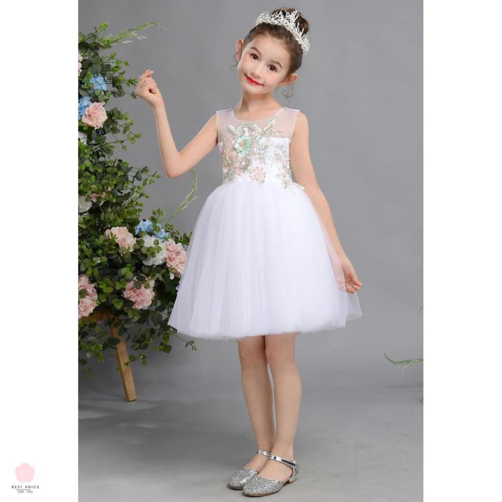 Đầm công chúa trễ vai (3 - 12 tuổi)  ☑️ váy công chúa dài ☑️ đầm dự tiệc sang trong ☑️ trang phục mặc tết