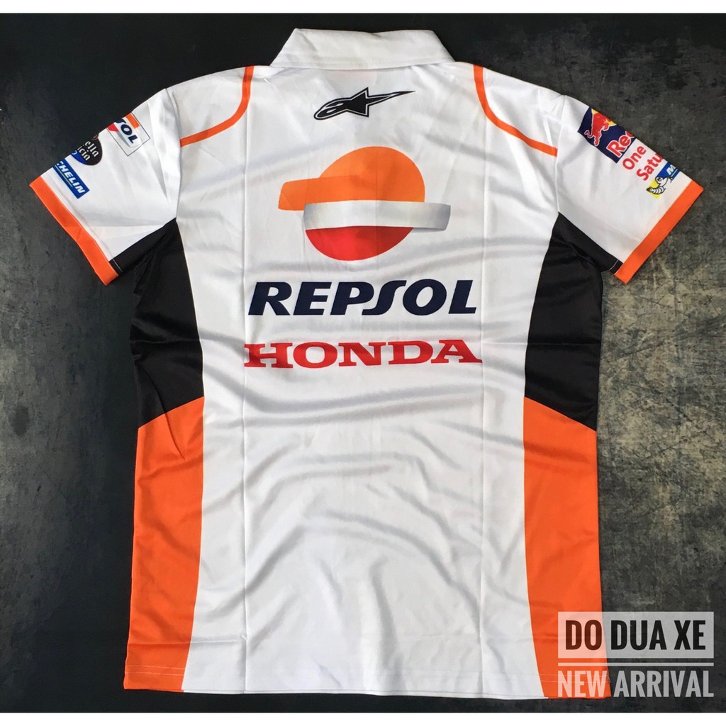 Áo thun đua xe Moto GP_Honda