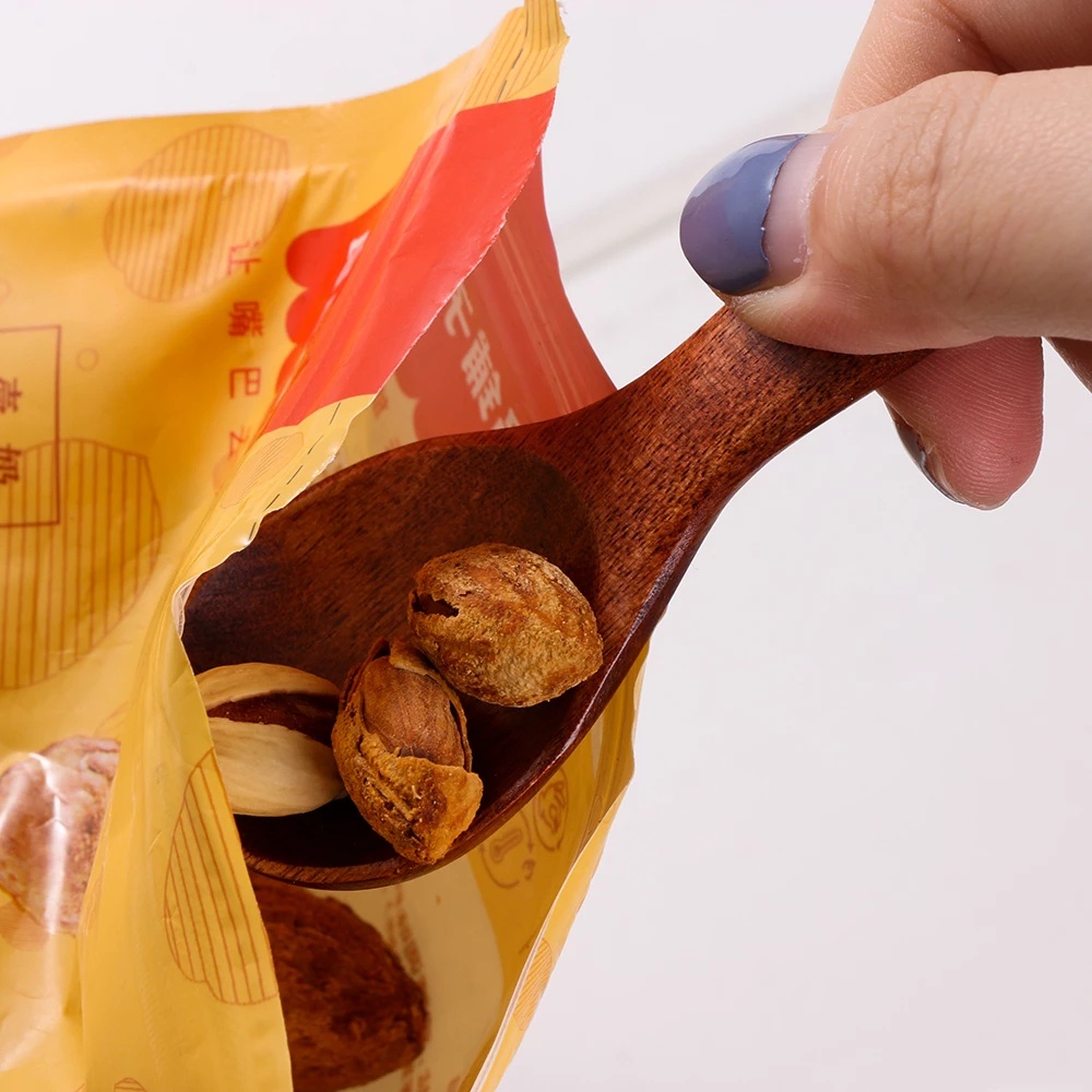 Muỗng gỗ tự nhiên mini múc trà/muối tiện dụng cho nhà bếp