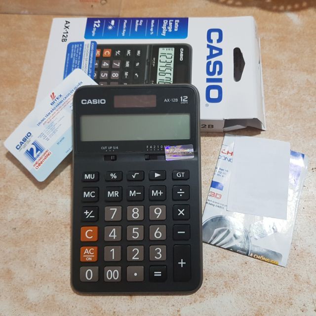 Máy Tính Casio AX 12B